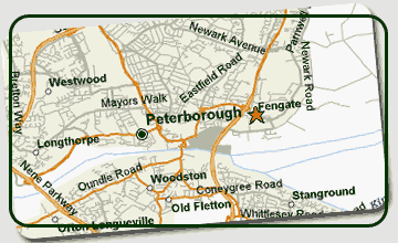 Peterborough Greyhound Racing Stadium map